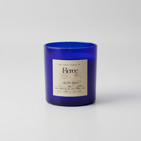 F&J Craft Studio Co. Soy Wax Jar Candle - 8 oz