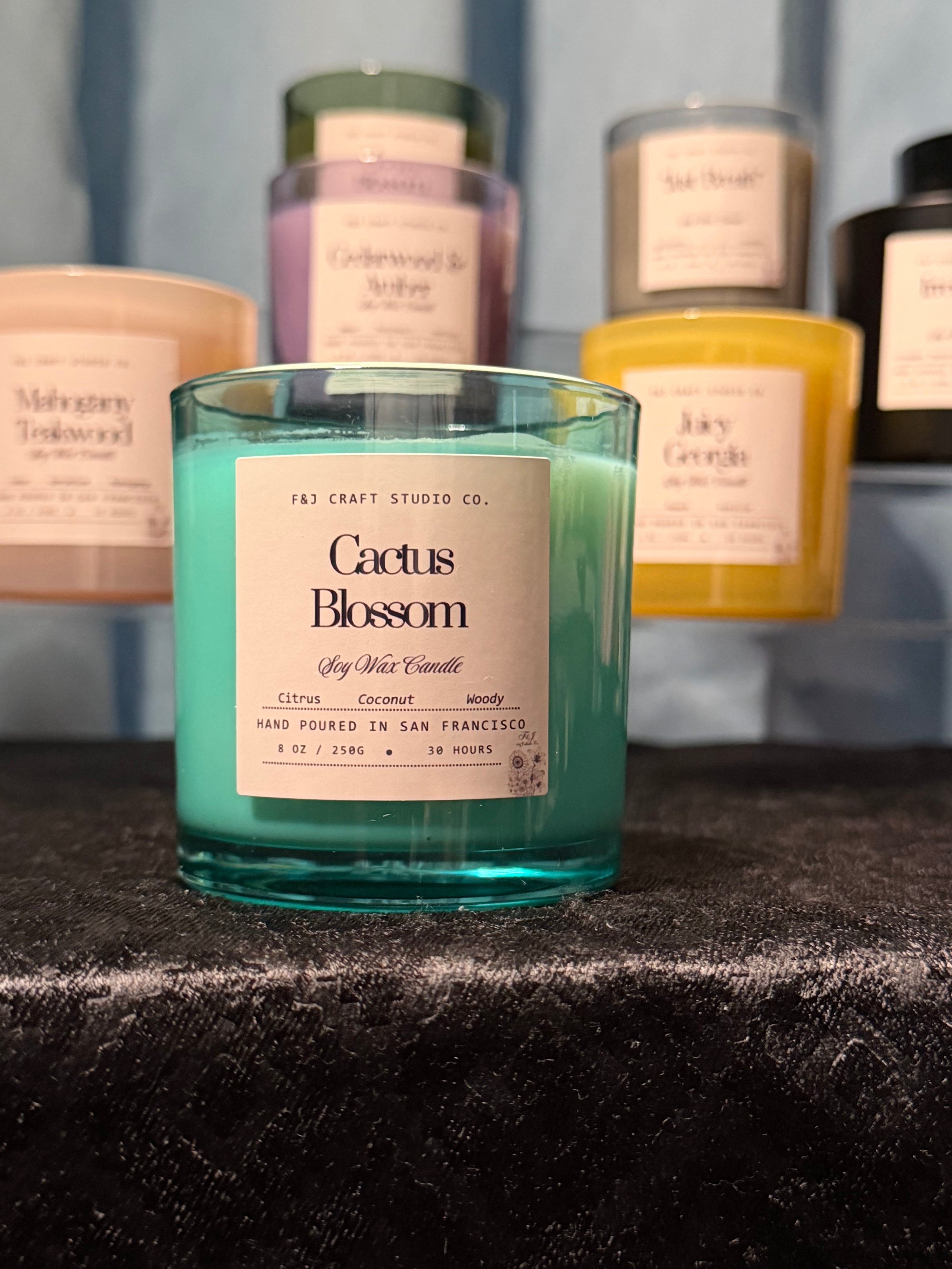 Hand Poured Soy Wax Jar Candle