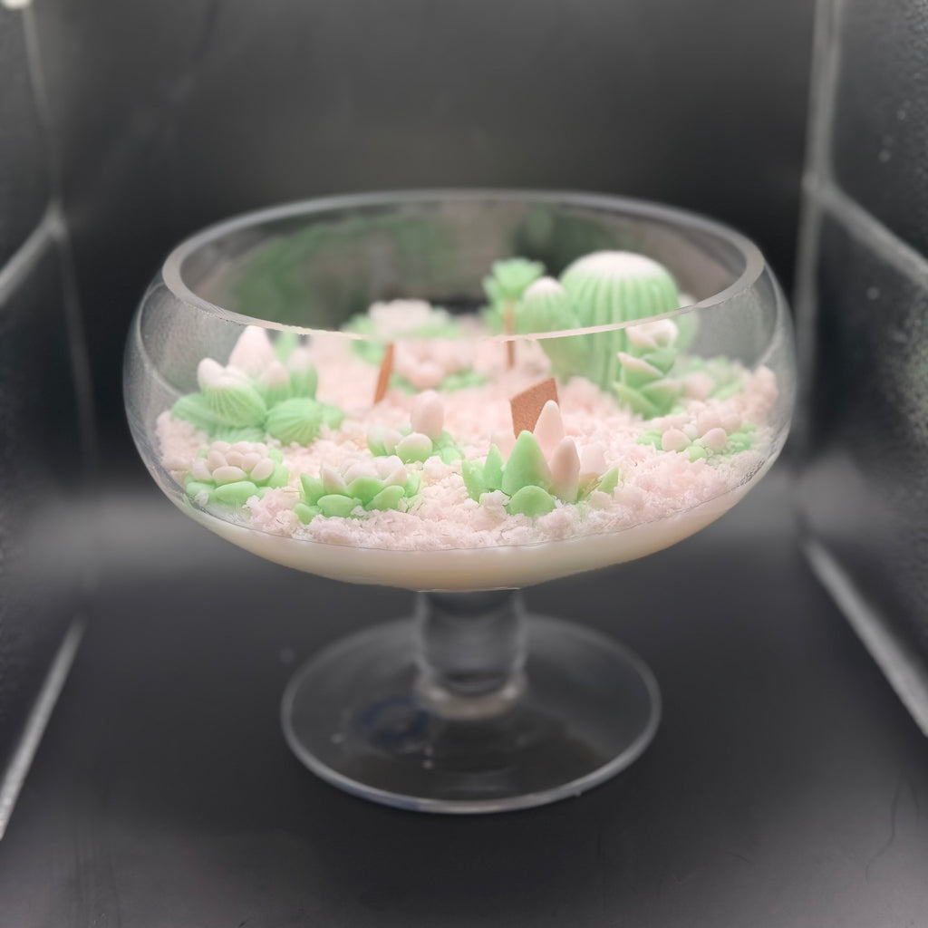 Glass Bloom Bowl