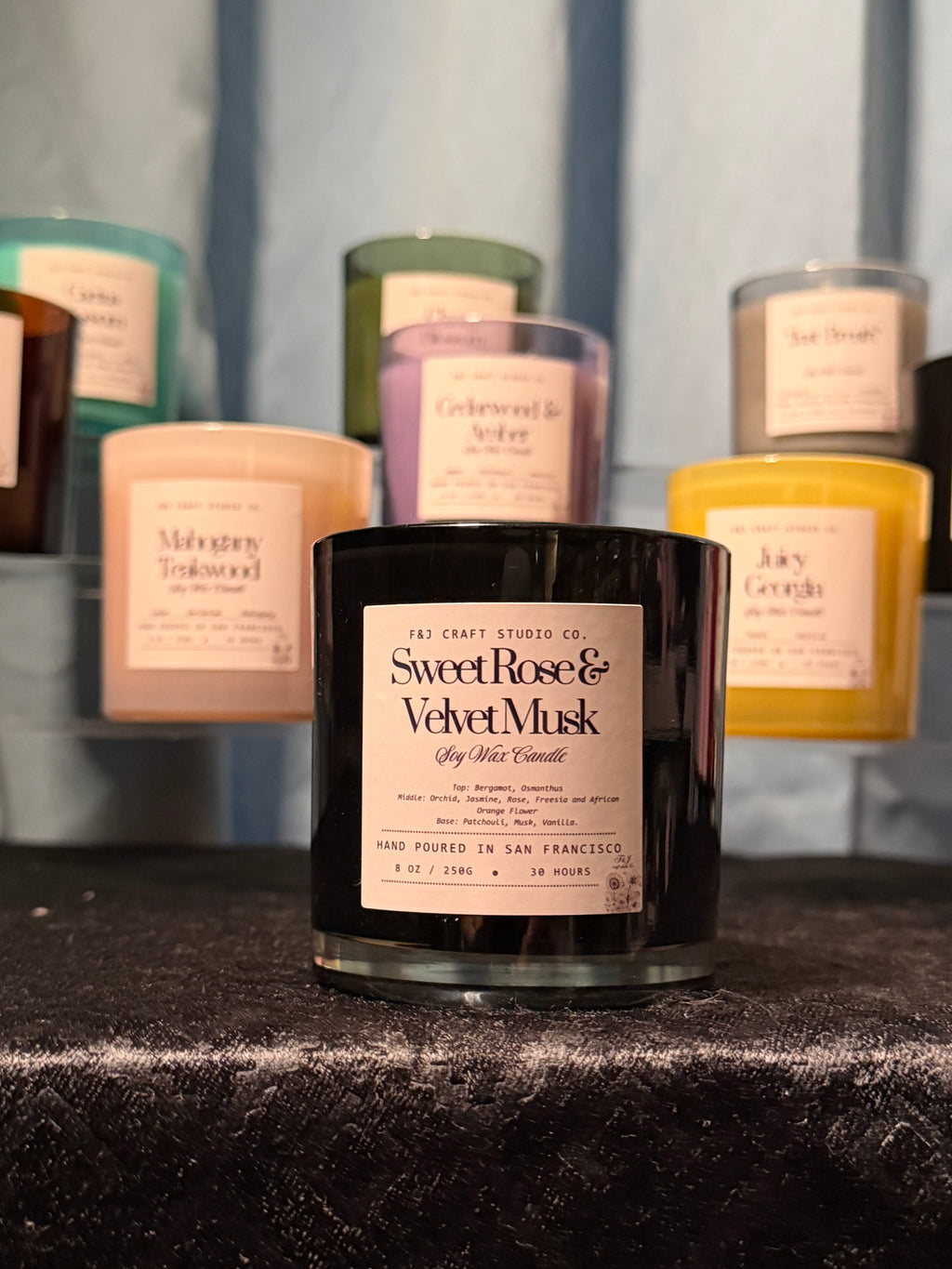 Hand Poured Soy Wax Jar Candle