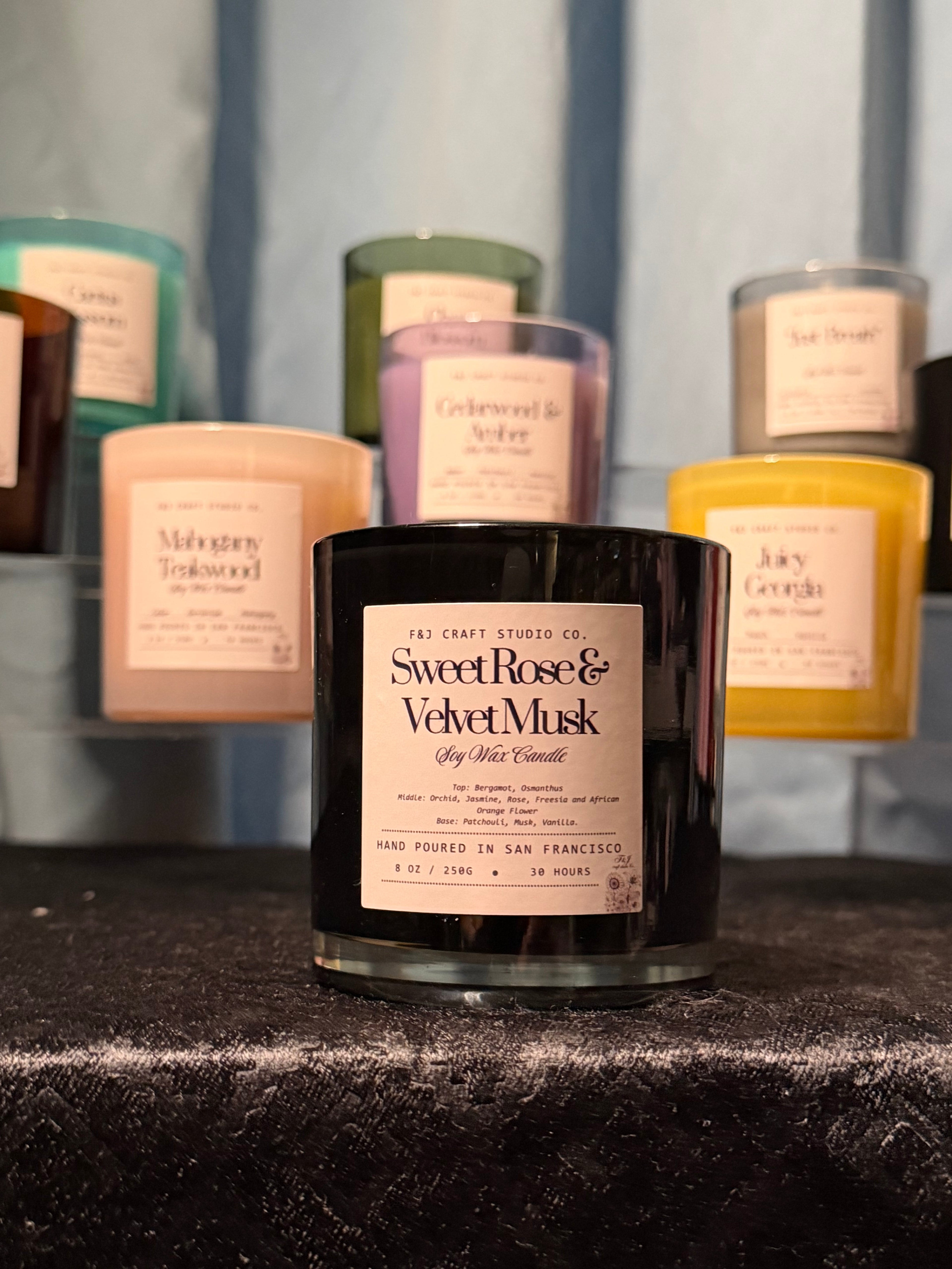 Fierce Soy Wax Jar Candle - 8 oz