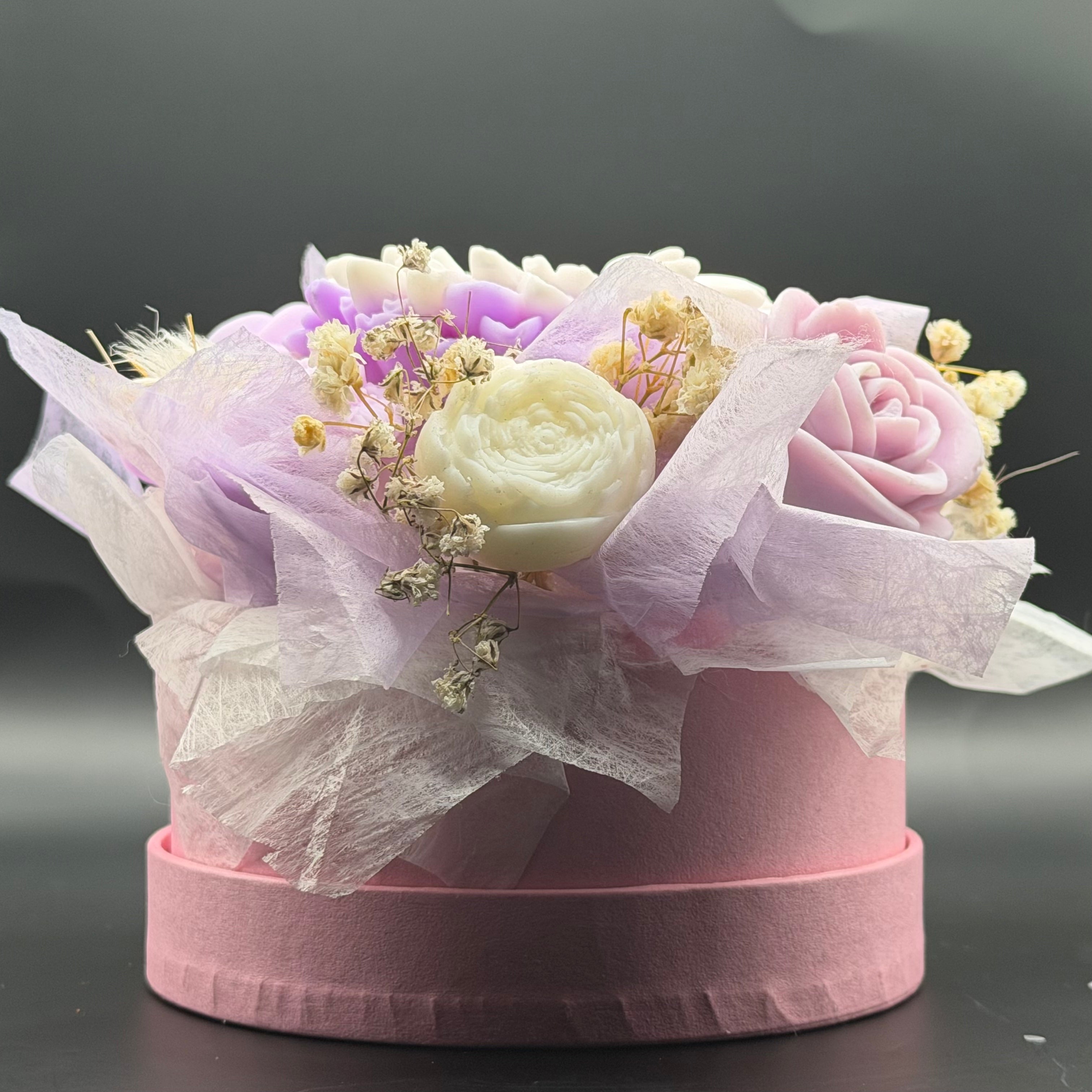 Rose Candle Bouquet – Small