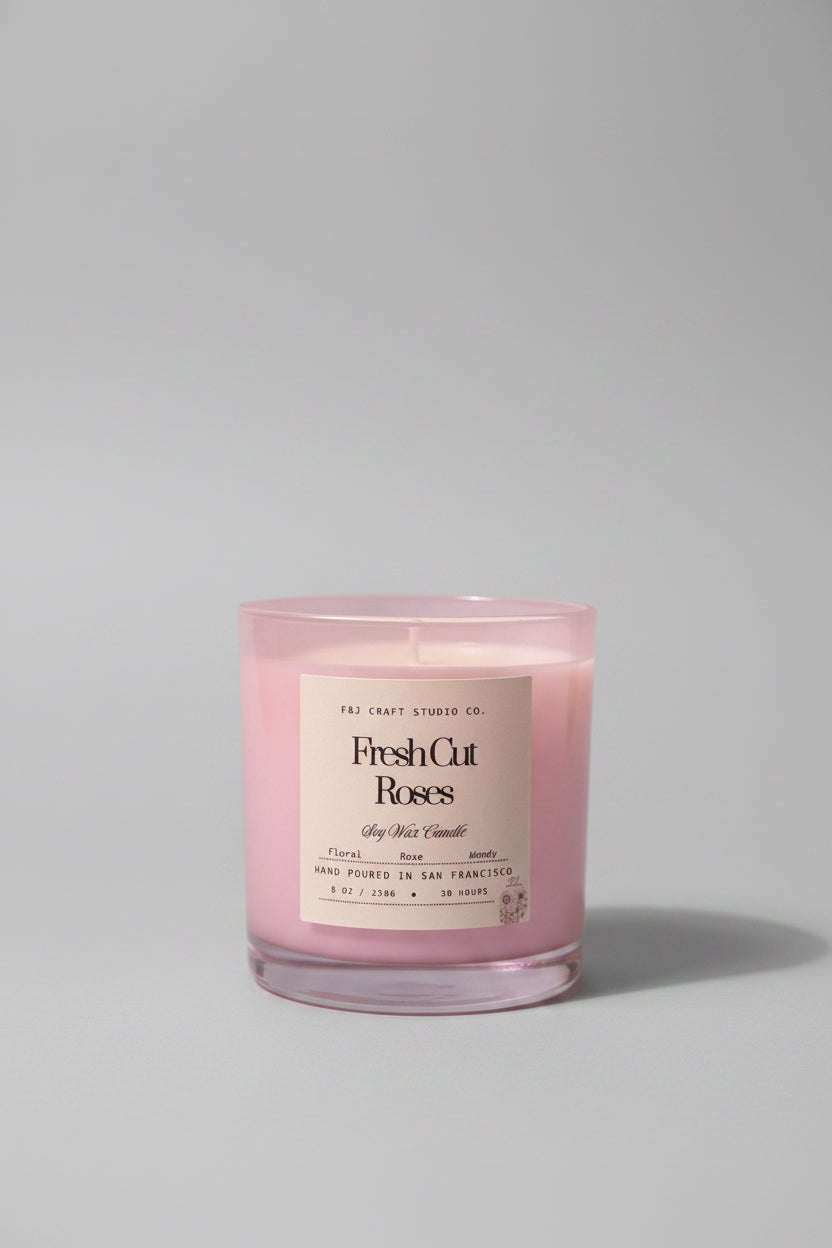 Hand Poured Soy Wax Jar Candle