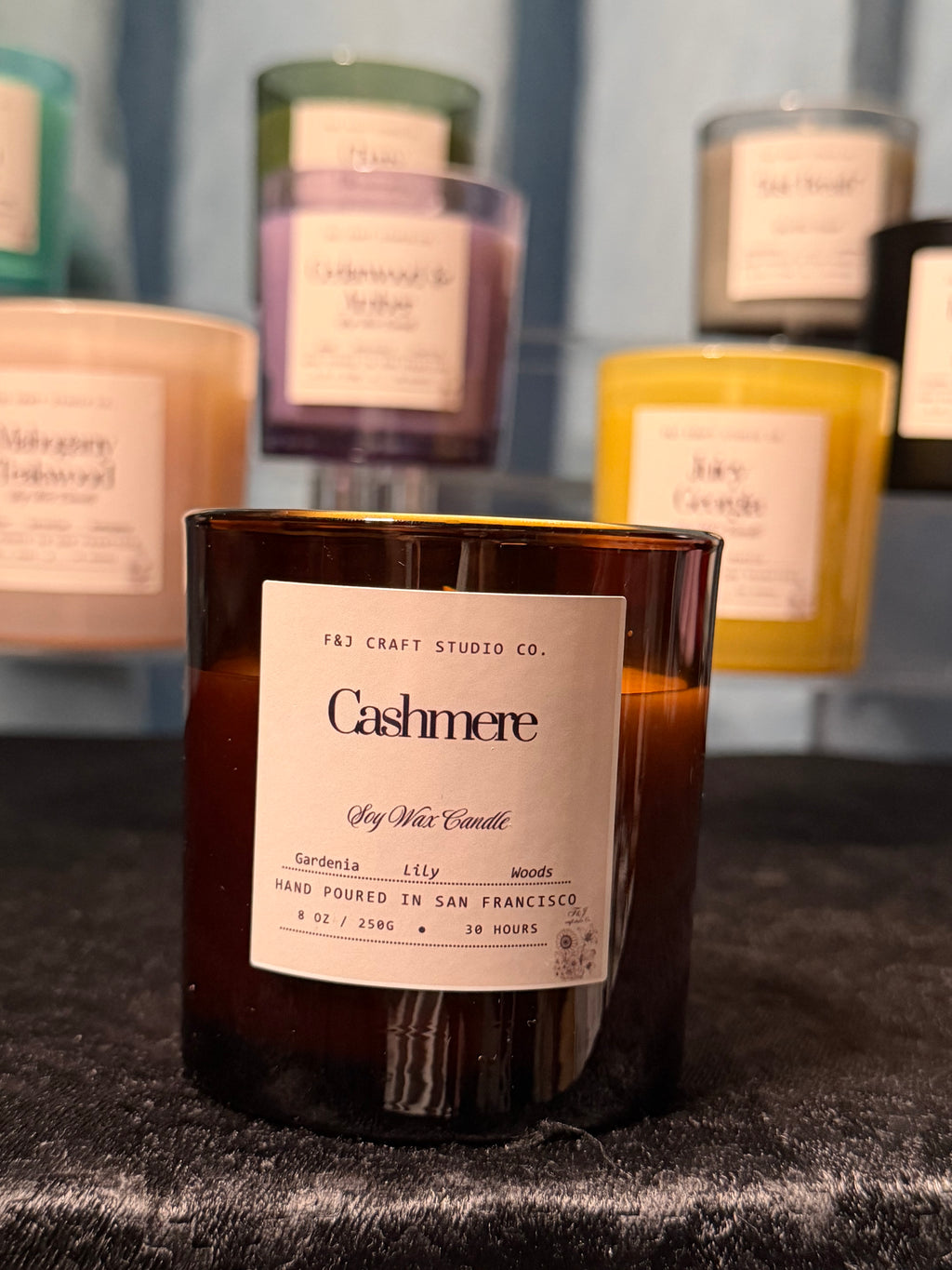 Hand Poured Soy Wax Jar Candle