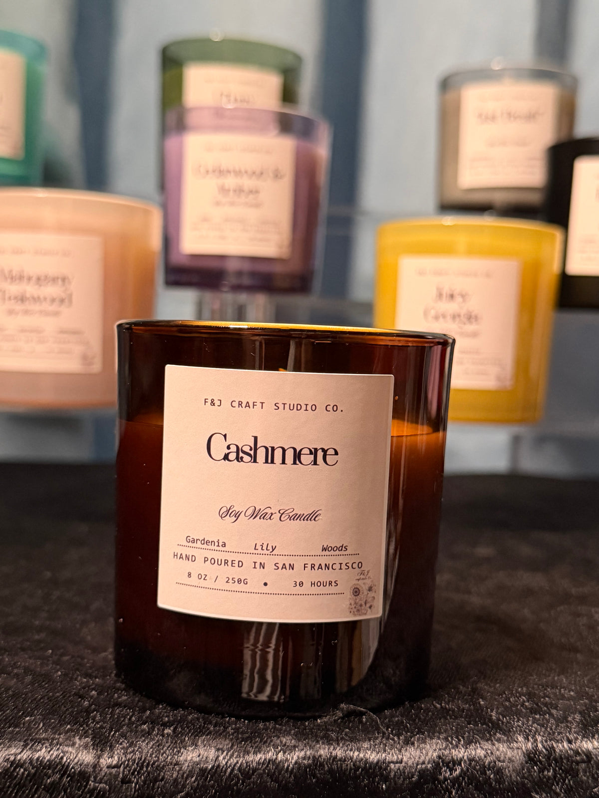 Hand Poured Soy Wax Jar Candle